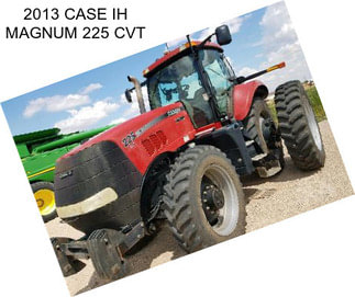 2013 CASE IH MAGNUM 225 CVT