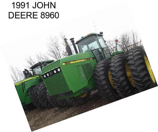 1991 JOHN DEERE 8960