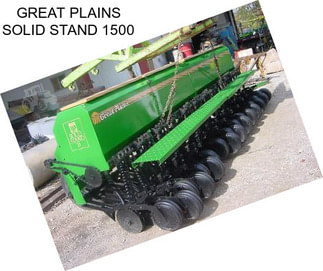 GREAT PLAINS SOLID STAND 1500