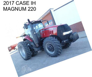 2017 CASE IH MAGNUM 220