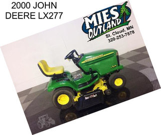 2000 JOHN DEERE LX277