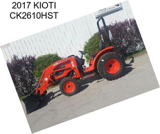 2017 KIOTI CK2610HST