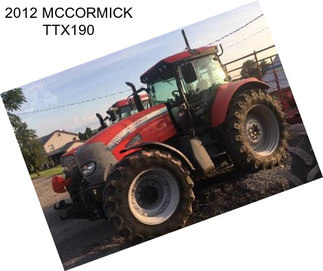 2012 MCCORMICK TTX190