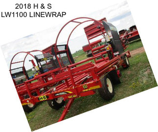 2018 H & S LW1100 LINEWRAP