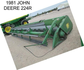 1981 JOHN DEERE 224R