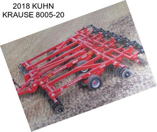2018 KUHN KRAUSE 8005-20
