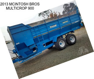 2013 MCINTOSH BROS MULTICROP 900