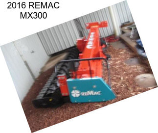 2016 REMAC MX300