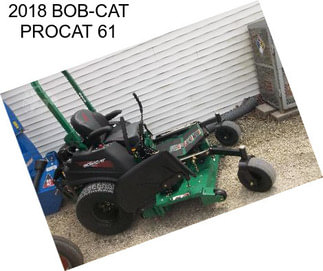 2018 BOB-CAT PROCAT 61