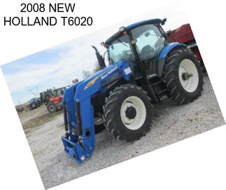 2008 NEW HOLLAND T6020