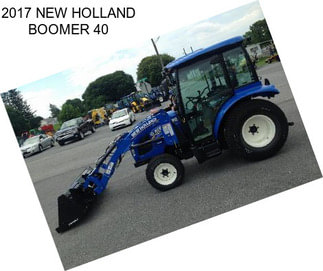 2017 NEW HOLLAND BOOMER 40