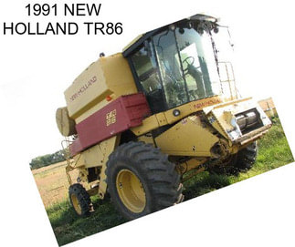 1991 NEW HOLLAND TR86