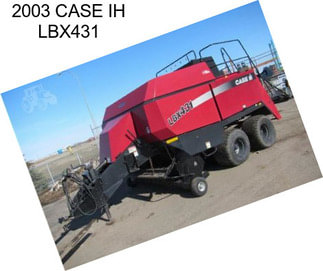 2003 CASE IH LBX431