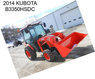 2014 KUBOTA B3350HSDC