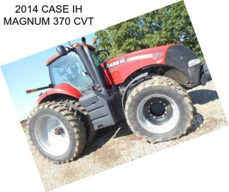 2014 CASE IH MAGNUM 370 CVT