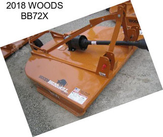 2018 WOODS BB72X