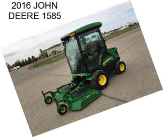 2016 JOHN DEERE 1585