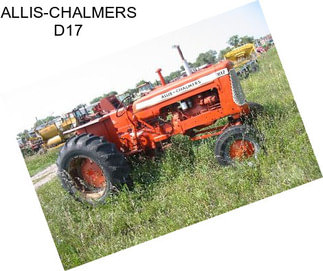 ALLIS-CHALMERS D17