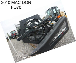 2010 MAC DON FD70