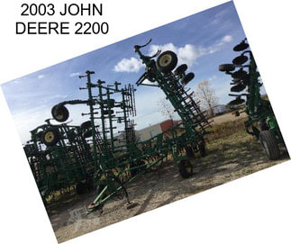 2003 JOHN DEERE 2200