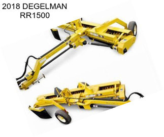 2018 DEGELMAN RR1500