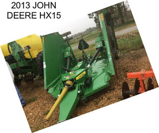 2013 JOHN DEERE HX15