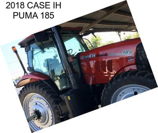 2018 CASE IH PUMA 185