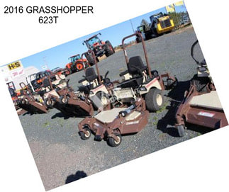 2016 GRASSHOPPER 623T