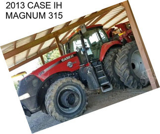 2013 CASE IH MAGNUM 315