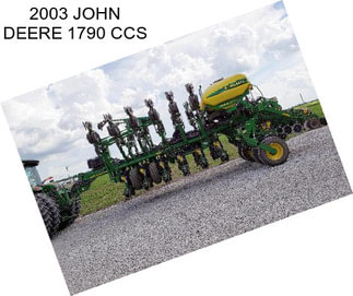 2003 JOHN DEERE 1790 CCS