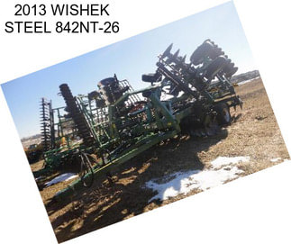 2013 WISHEK STEEL 842NT-26