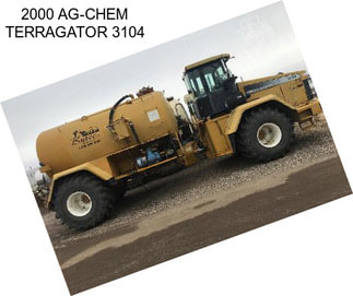 2000 AG-CHEM TERRAGATOR 3104