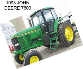 1993 JOHN DEERE 7600