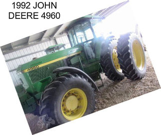 1992 JOHN DEERE 4960