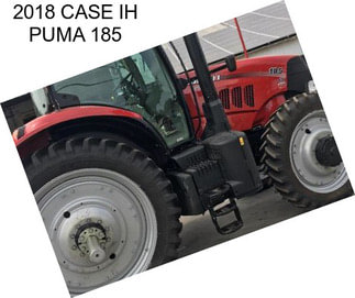 2018 CASE IH PUMA 185