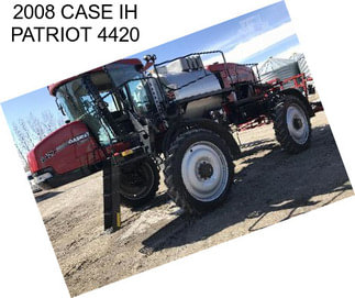 2008 CASE IH PATRIOT 4420