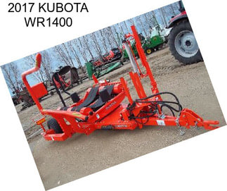 2017 KUBOTA WR1400