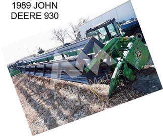 1989 JOHN DEERE 930