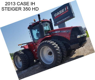 2013 CASE IH STEIGER 350 HD