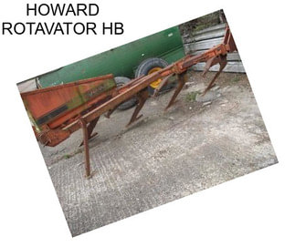 HOWARD ROTAVATOR HB