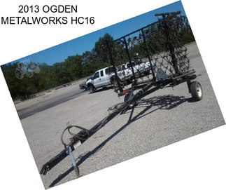 2013 OGDEN METALWORKS HC16