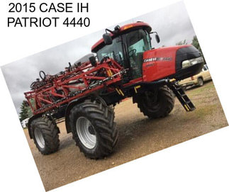 2015 CASE IH PATRIOT 4440