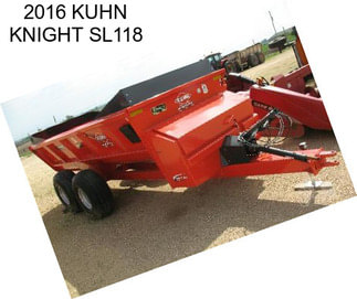 2016 KUHN KNIGHT SL118