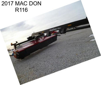 2017 MAC DON R116