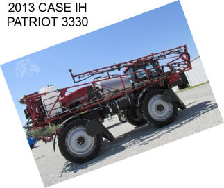 2013 CASE IH PATRIOT 3330