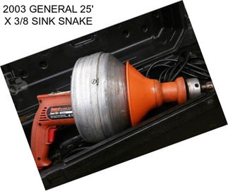 2003 GENERAL 25\' X 3/8\