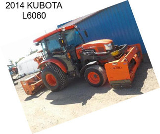 2014 KUBOTA L6060