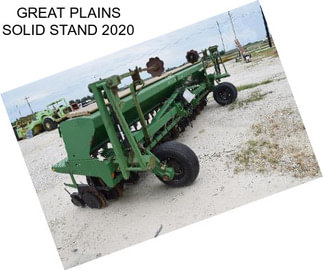 GREAT PLAINS SOLID STAND 2020