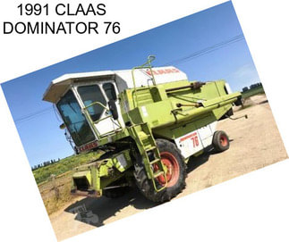 1991 CLAAS DOMINATOR 76