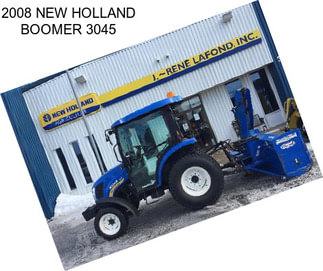 2008 NEW HOLLAND BOOMER 3045